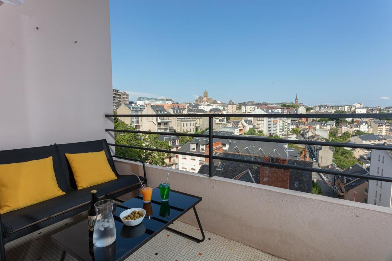 Cocon avec terrasse et garage proche musée Soulages Rodez Extérieur photo
